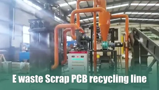 Fante Scrap Computer Boards Recycle Plant Scrap PCB Recycling Machine